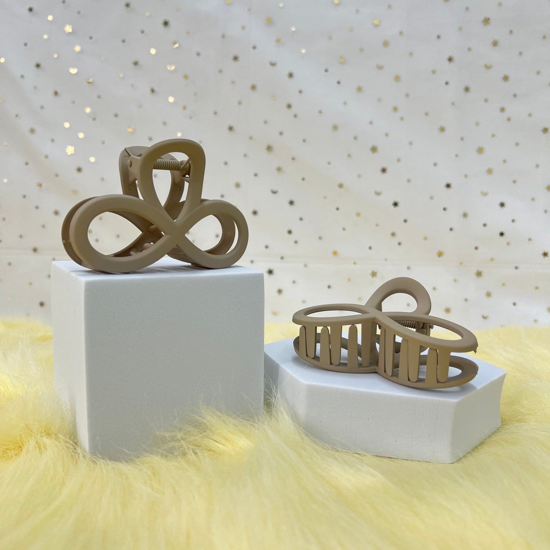 Matte klauwclip: lint (diverse kleuren)
