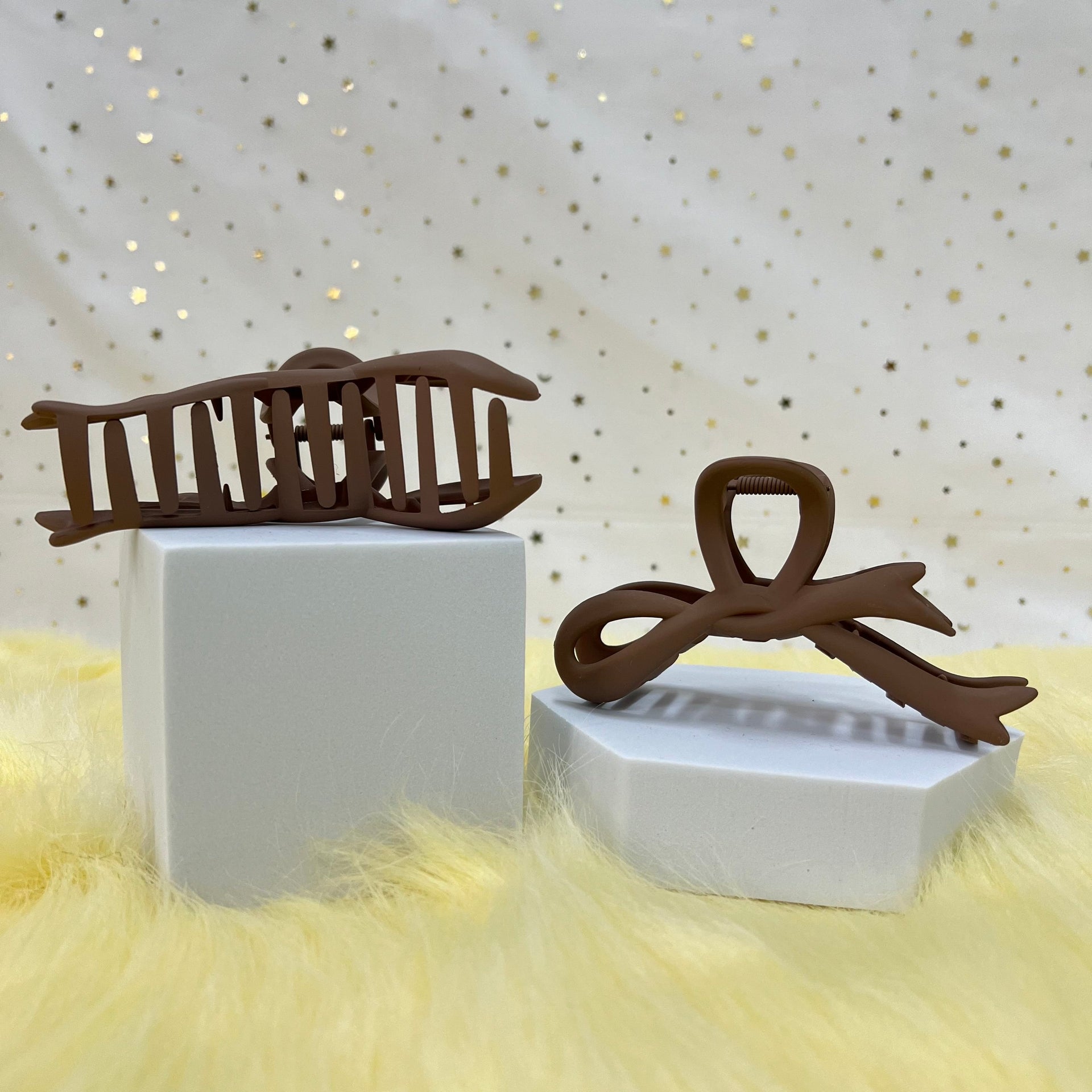 Matte klauwclip: Flow Ribbon (diverse kleuren)