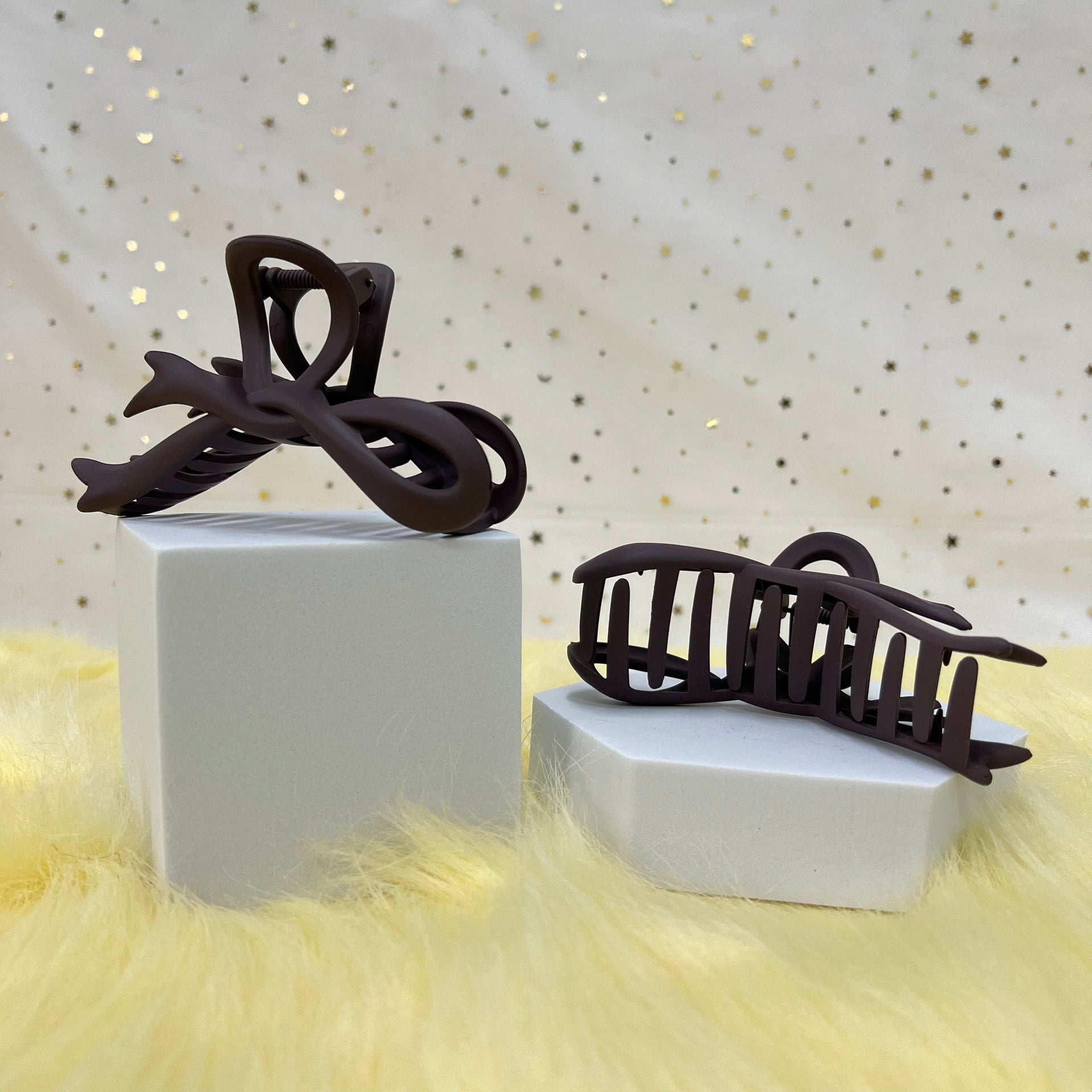 Matte klauwclip: Flow Ribbon (diverse kleuren) Matte klauwclip: Flow Ribbon (diverse kleuren)
